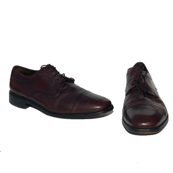 Cole Haan City Mens Cap Toe Brown Leather Oxford main image 6